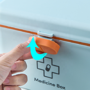 Organisateur de flacons de médicaments en plastique, écologique, résistant aux enfants, compatible micro-ondes, pour un stockage sûr des médicaments - Product Image 6