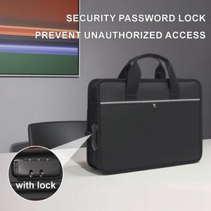 Công Suất Lớn Chống Cháy Không Thấm Nước Tài Liệu Tổ Chức Di Động Tập Tin Chủ Với Khóa Dây Đeo Vai Cho Nhà Văn Phòng Hoặc Trường Học - Product Image 5