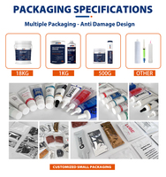 3G Perfluoropolyether Grease PFPE Silicone Sealing Lubrifiant pour Roulements Valves Joints Fluor Fixation Film