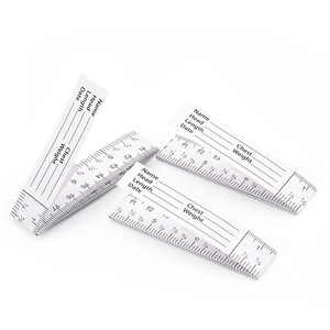 Cinta Métrica Wentai de 1.5 Metros, Regla de Papel Métrica e Imperial, Herramienta de Medición de Altura de Polipropileno Blanco - Product Image 2