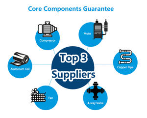 T1/T3 <span class=keywords><strong>Carrier</strong></span> VRF Smart AC Climatiseur central à usage commercial extérieur avec système de refroidissement et de chauffage alimenté par CA US - Product Image 3