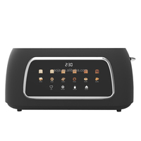 Offre Spéciale personnalisé multi-fonction brûleur petit déjeuner Toster automatique chignon électrique Sandwich pain grille-pain 2 tranches 1300W