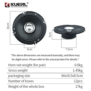 Haut-Parleur de Voiture Coaxial 6,5 Pouces Puissance Maximale 280W pour Système Audio Musical Automobile - Product Image 6
