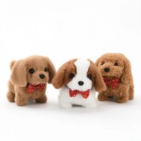 Niedlicher interaktiver elektronischer Welpen-Roboter aus superweichem PP-Baumwollplüsch – Boodoo personalisiertes Stofftier mit Schwanz als Kuscheltier