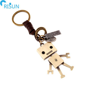 Llaveros de Metal Giratorios en 3D Personalizados al por Mayor, Llaveros con Forma de Robot <span class=keywords><strong>Golem</strong></span>, Colgante Personalizado de Robot - Product Image 6