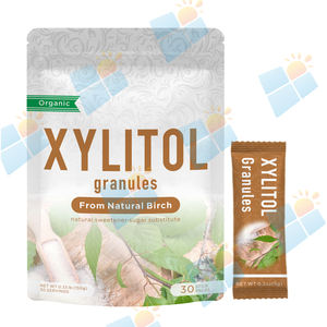 Sachets de poudre de <span class=keywords><strong>xylitol</strong></span> organique de qualité alimentaire de marque distributeur SUNI OEM/ODM poudre de <span class=keywords><strong>xylitol</strong></span> halal végétalien - Product Image 1