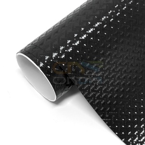 Alta calidad PVC PET mate negro forjado carbono Coche Películas Rolls Royce fibra de carbono coche pegatina vehículo protección coche envuelve vinilo - Product Image 3