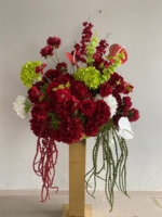 Bolas de Flores de Hortensia de Seda Artificial de Alta Calidad de la Serie Colorida Monet, Estilo Moderno para Centros de Mesa Decorativos para el Día de la Madre
