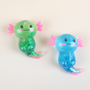 Girls Kids Party Favors Squishy Cute Stretchy Squeeze Toys Sensory Fidget Toys for Adult Stress Relief Axolotl Squeeze Toy - Product Image 4