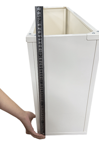 Vente directe d'usine facile à assembler lit de jardin de conception de panneau entier en acier galvanisé rectangulaire de grande capacité pour les légumes - Product Image 5