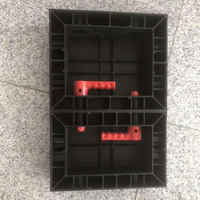 Système de coffrage en plastique à charnières, haute résistance, réutilisable, efficace, joints croisés pour la construction, garantie d'un an, Chine
