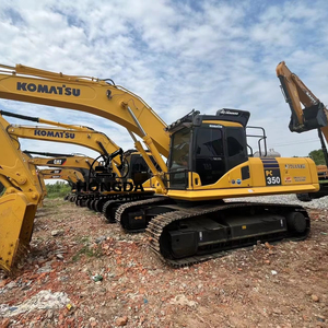 Excavatrice hydraulique PC350-8 utilisée de chenille de KOMATSU bas heures de machine de creusement de 35 tonnes prêt à fonctionner - Product Image 1