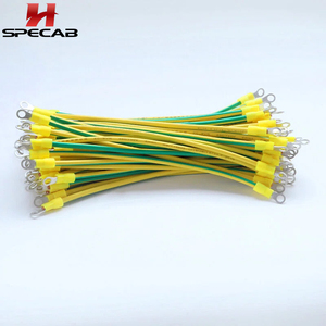 Cavo di Messa a <span class=keywords><strong>Terra</strong></span> in Rame BVR Bicolore Giallo-Verde per Fotovoltaico, Cavo Giallo Piccolo 6AWG, Cavo di Collegamento 2.5/4 mm² - Product Image 6