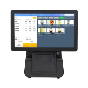 Windows Pos Systeem Touch Dual Screen Automatische Kassa Pos Kassa Machine