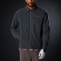 Chaqueta Bomber con Cierre Frontal para Hombre, Exterior de Nailon Liso, Dobladillo Cosido, Manga Larga, Ligera, para Uso Diario y Urbano, Producción OEM