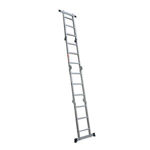 <span class=keywords><strong>Escalera</strong></span> Extensible Multiusos <span class=keywords><strong>de</strong></span> <span class=keywords><strong>Aluminio</strong></span> <span class=keywords><strong>de</strong></span> 12 Peldaños y 3.5 <span class=keywords><strong>Metros</strong></span> con Bisagra Grande <span class=keywords><strong>Plegable</strong></span> - Product Image 5
