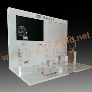 ตู้โชว์นาฬิกาอะคริลิคพร้อมจอ LCD สำหรับโฆษณาและจัดแสดงสินค้าคุณภาพสูง เหมาะสำหรับเคาน์เตอร์ขายปลีกและงานนิทรรศการ - Product Image 5