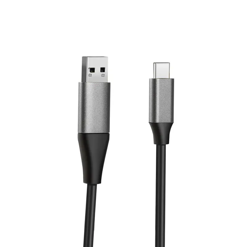 Fabrika özel USB3.1C C çift kullanımlı veri kablosu 10GBPS yüksek hızlı iletim mobil sabit disk kablo 2-in-1 veri kablosu