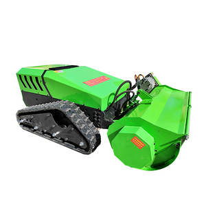 หุ่นยนต์ตัดหญ้า AI รุ่นใหม่ พร้อมรีโมทคอนโทรล 48v แบบตีนตะขาบ อเนกประสงค์ สำหรับใช้ในครัวเรือนและเกษตรกรรม รุ่น Jy-800ld - Product Image 3