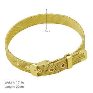 <span class=keywords><strong>Pulsera</strong></span> de Latón Dorado de Lujo con Nombre Personalizado: Cadena de Mano con 26 Letras Inglesas Personalizables para Mujeres y Hombres - Product Image 6