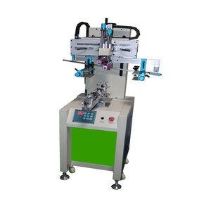 High Semi-Automatic Disposable Bottle Printing Machine Cylinder Screen <b>Printer</b> Plastic <b>Cups</b> Digital Features - Product Image 1