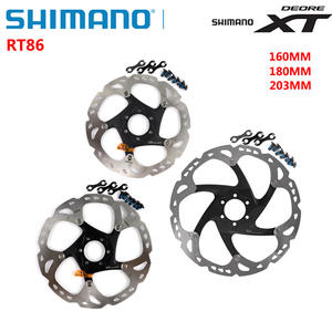 Rotor de <span class=keywords><strong>Freno</strong></span> de <span class=keywords><strong>Disco</strong></span> SHIMANO Deore <span class=keywords><strong>XT</strong></span> SM RT86 de 6 Tornillos con Tecnología Ice Point para Bicicletas de Montaña MTB, <span class=keywords><strong>Disco</strong></span> de <span class=keywords><strong>Freno</strong></span> de <span class=keywords><strong>160</strong></span> mm, 180 mm, 203 mm - Product Image 2