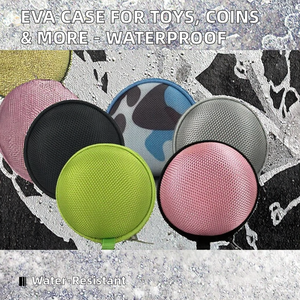 Xách tay EVA trường hợp khó khăn với Carabiner để lưu trữ đồ chơi tiền xu Tai nghe Sạc Cáp SD Bộ nhớ Thẻ phím-Túi lưu trữ không thấm nước - Product Image 4