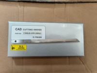 Couteau à découper droit en acier inoxydable YINENG TECH, lame de 160x8x2,5 mm, 250 g, qualité certifiée pour machine de découpe automatique
