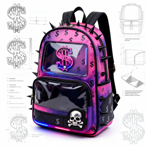 Bolsa de Mensajero Ita, Mochila de Anime Personalizada, Bolsa Transparente Cruzada, Diseño de Bolso Personalizado - Product Image 6