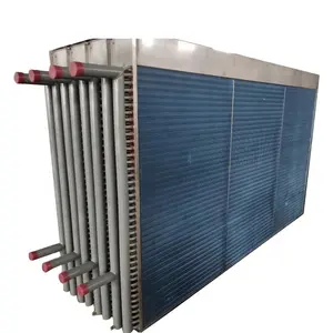 2024 Refrigerator Microchannel Commercial water coil manufacturers radiators finned copper tube heat exchanger suppliers