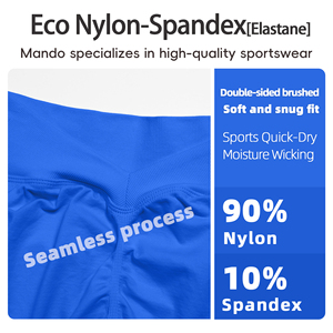 Conjunto Deportivo de 2 Piezas para Mujer, Ropa de Gimnasio y Yoga sin Costuras para Verano, 90% Nailon, 10% Elastano, Tejido de Punto Resistente - Product Image 4