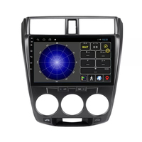 Système audio de voiture 4G LTE pour Honda City 2008-2013 lecteur dvd de voiture carplay AM FM RDS DSP vidéo de voiture android auto wifi QLED