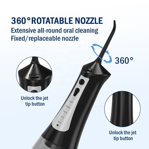 Venta caliente Uso en el hogar IPX7 Impermeable Recargable Eléctrico Palillo de dientes Agua Flosser Buena <span class=keywords><strong>calidad</strong></span> <span class=keywords><strong>Irrigador</strong></span> oral USB <span class=keywords><strong>Precio</strong></span> de fábrica - Product Image 3