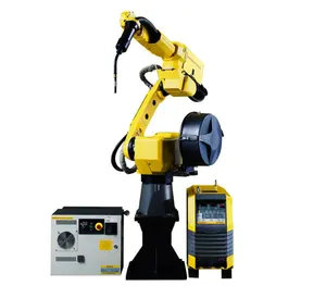 Six Axis Industrial Arc Welding Robot for Soldering with Welding Machine, Guns and Positioner