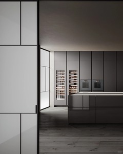 Mueble de Cocina Moderno con Isla de Madera y Almacenamiento Integrado para Diseño de Hogar Contemporáneo - Product Image 6