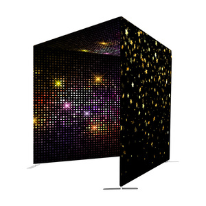 Vente chaude en forme <span class=keywords><strong>de</strong></span> T Fashion Booth Élégant 7.5x7.5ft LED Boîtier Photo Booth <span class=keywords><strong>Fond</strong></span> avec <span class=keywords><strong>d</strong></span>écoration murale pour <span class=keywords><strong>les</strong></span> salons professionnels - Product Image 6