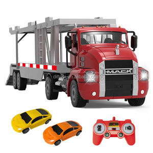 Transportador <span class=keywords><strong>de</strong></span> Autos <span class=keywords><strong>Mack</strong></span> con Licencia Oficial E583-003 1/26 Rc, Transportador <span class=keywords><strong>de</strong></span> Autos Desmontable con 2 Autos - Product Image 1