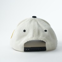 Hoge Kwaliteit 3d Honkbalhoeden Op Maat Gemaakte Baseballpet 5 Panel Gestructureerd Twee Tone Corduroy Cap Team Baseball