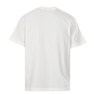 T-shirt décontracté minimaliste à col rond avec logo brodé, 100 % coton, coupe ample et respirante, idéal pour le dropshipping - Product Image 2