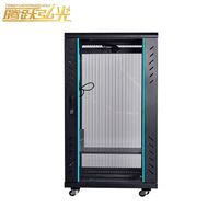 Dimensions 800*600*1000mm Armoire serveur personnalisable avec élégant coffret en acier laminé à froid TB 18U pour centre de données