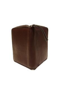 Monedero de mano de cuero genuino para mujer con característica RFID Cierre de cremallera Bordado Decoración Patrón de caramelo Forro de poliéster - Product Image 2