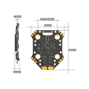 IFlight Borg Mini F7 Stack 4-8S Contrôleur de vol 60A ESC Brushless Intégré ELRS 2.4G 20x20 <span class=keywords><strong>FPV</strong></span> Fly Tower <span class=keywords><strong>pour</strong></span> <span class=keywords><strong>Drone</strong></span> RC - Product Image 4