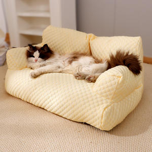 Universal Large Cat Schlafs ofa Rechteckige Form Winter Warm <span class=keywords><strong>Pet</strong></span> Supplies mit abnehmbarer wasch barer Funktion für alle Jahreszeiten - Product Image 4