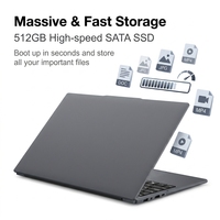 Laptop Tipis Yifang 15.6 inci Dilengkapi Chip Intel N95 Empat Inti, RAM 16GB DDR4, Hemat Biaya untuk Penggunaan Sehari-hari Pribadi dan Keluarga