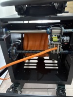 Robot con Cámara de Inspección de Alcantarillado con Carrete de Cable y Control por Tableta para Tuberías de Drenaje Subterráneo