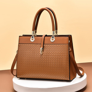 Luxury Unisex Designer Modern Durable <b>Large</b> Capacity Shopping Tote Bags PU Leather Shoulder Bags <b>Purses</b> - Product Image 4