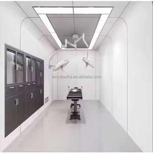Fabricante Instalación rápida del panel de pared de la sala de operaciones Hospital médico Salas quirúrgicas Equipo Gabinete Sala de operaciones - Product Image 2