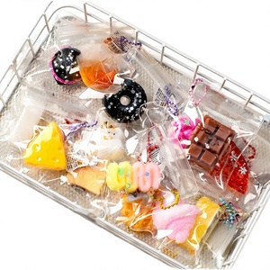 Porte-clés Squishy Miniature en Forme de Sac Alimentaire, Jouet à Presser Réaliste (Collations et Boissons), en TPR Souple, Jouet Anti-stress à Effet 'Booger', Décoration de Sac, Unisexe 14+ - Product Image 2