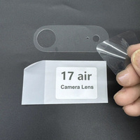 Protecteur d'objectif d'appareil photo HD ultra-mince et facile à installer, protection en verre trempé pour iphone 17 Pro Max