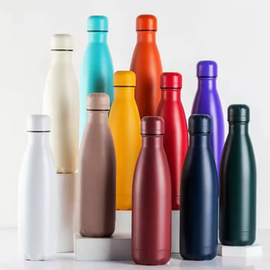 500ML/17OZ New Arrival <b>Portable</b> Double Wall Stainless Steel Eco-Friendly Thermal Insulation <b>Vacuum</b> Flask Boiling Water Safe - Product Image 1